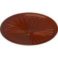 thumbnail image 3 of 33 1/8"OD x 3 1/2"ID x 1 3/8"P Leandros Ceiling Medallion (Fits Canopies up to 5"), Hand-Painted Firebrick, 3 of 6