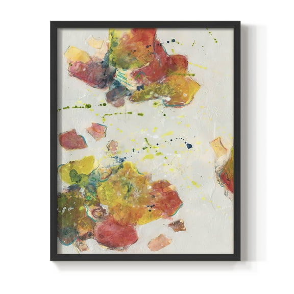 Attracting Love I Framed Print in Black Solid Wood Framed Print No Nail Hanging