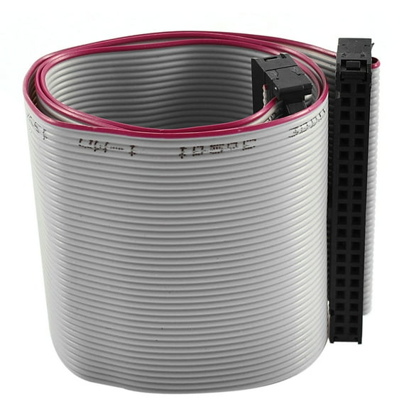 FC40P 40cm IDC 40Pin Hard Drive Extension Wire Flat Ribbon Cable for Motherboard