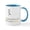 White/Blue Inside, variant on CafePress - Dear God Brain Tumors Mugs - 11 oz Ceramic Mug - Novelty Coffee Tea Cup