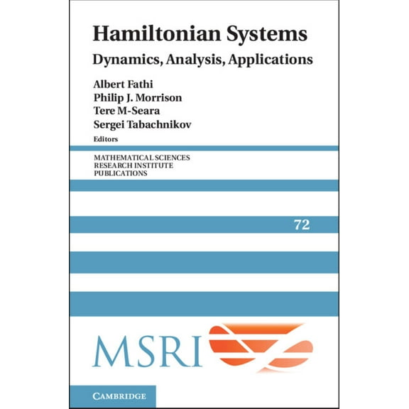 Mathematical Sciences Research Institute Hamiltonian Systems, Book 72, (Hardcover)