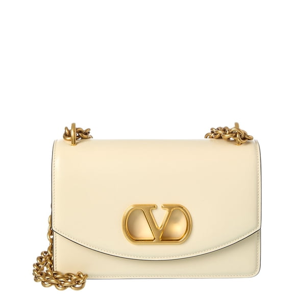 Valentino Vain Small Leather Shoulder Bag, Red