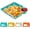 Mixed Colors, variant on 4 count Chips and Salsa Serving Dish Plates, Veggie Platter Dipping Serving Trays with Sauce Rack for Buffet Family Party Appetizer Sushi Taco Salsa Charcuterie Barbecue Plate,  ( Colors)
