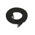 thumbnail image 2 of Monoprice - Patch cable - RJ-45 (M) to RJ-45 (M) - 14 ft - UTP - CAT 5e - booted, snagless, stranded, flat - black, 2 of 2