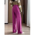 thumbnail image 3 of utcoco Women's High Waisted Corduroy Pants Casua lDrapey Wide Leg Pants, 3 of 3