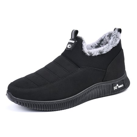 

Men s Winter Shoes Cotton Shoes Keep Warm Fur Lining Wear Resistant