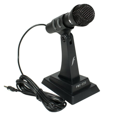 Frisby FMC-220 Desktop Standing Noise Canceling Stand Alone Plug & Play (Best Cheap Desktop Microphone)