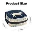 thumbnail image 2 of Constellation Sanitary Napkin Purse Sanitary Bags under Clothes Travel Pouch Ring Pouch Small Storage Bag for Sanitary Napkins - 4.7x6.6x6.6 in, Plush Fabric, Sponge, 2 of 6