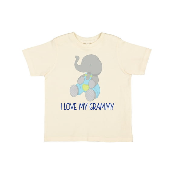 Inktastic I Love My Grammy Elephant Boys or Girls Toddler T-Shirt