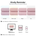 thumbnail image 7 of PiccoCasa Cotton Bath Towels 4Pcs 27"x54" Absorbent Waffle Weave Pink, 7 of 7