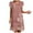 Wine, variant on Pimfylm Womens Casual Dresses for Summer Short Sleeve Flare Midi Dress Loose Flowy Beach Sundress Light Yellow, XXXL
