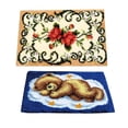 thumbnail image 1 of Cojín Alfombra Hugo 2X DIY Alfombrilla Kits De Alfombras Cubierta Artesanía Oso Asiento Bebé, 1 of 10
