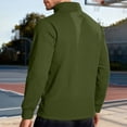thumbnail image 5 of Men's Quarter Zip Sweater Textured Knit Business Casual Pullover, 5 of 5