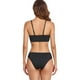 thumbnail image 3 of Traje De Baño Para Mujer, Ligero, Ajustado, Transpirable, De Talle Alto, Para Mujer, Con Nudo Torcido Para La Playa ANGGREK XL negro, 3 of 6