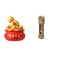 thumbnail image 1 of Escultura de escritorio,Estatua de la Cuenca del Tesoro,regalo de cumpleaños de Feng Shui,Reloj de suelo para casa de muñecas,Reloj de piso para casa de muñecas en, 1 of 8