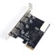 thumbnail image 1 of Tarjeta de expansión PCIE USB3.0 Riser 4 puertos Adaptador de concentrador de computadora PCI Express FLhrweasw  Nuevo, 1 of 6