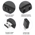 thumbnail image 1 of Receptor de transceptor inalámbrico USB portátil 3 en 1 para con cable de 2 piezas transceptor inalámbrico para computadoras computadoras portátiles sistemas estéreo ANGGREK Otros, 1 of 8