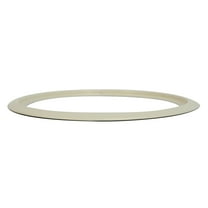 Range Kleen Style D - Large 8 inch Heavy Duty Almond Porcelain Trim Ring