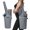 Artistic Gray, variant on Canvas Yoga Mat Bag Fits  Mats Yoga Bag with Large Storage Pockets to Hold  Accessories Ideal for Pilates Workout Gifts & Travel