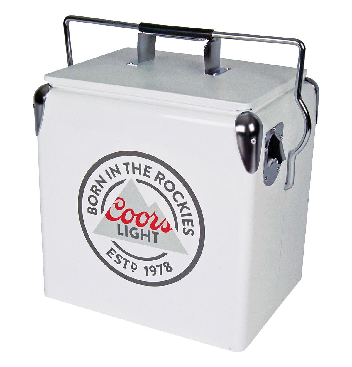 Coors Light 18 Can Ice Chest with Bottle Opener (14 Quarts/13 Liters