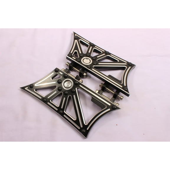 4 Harley Touring Softail Road King Glide Front Footpegs Floorboards Footboards