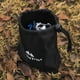 thumbnail image 3 of Almacenamiento al aire libre Senderismo Kits Bolsa Camping Clavo Viento Cuerda Hebilla Bolsa Negro, 3 of 7