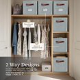 thumbnail image 4 of Storage Basket xx Baskets Storage Organization Bins with Labels (Kallax/ ), 4 of 9