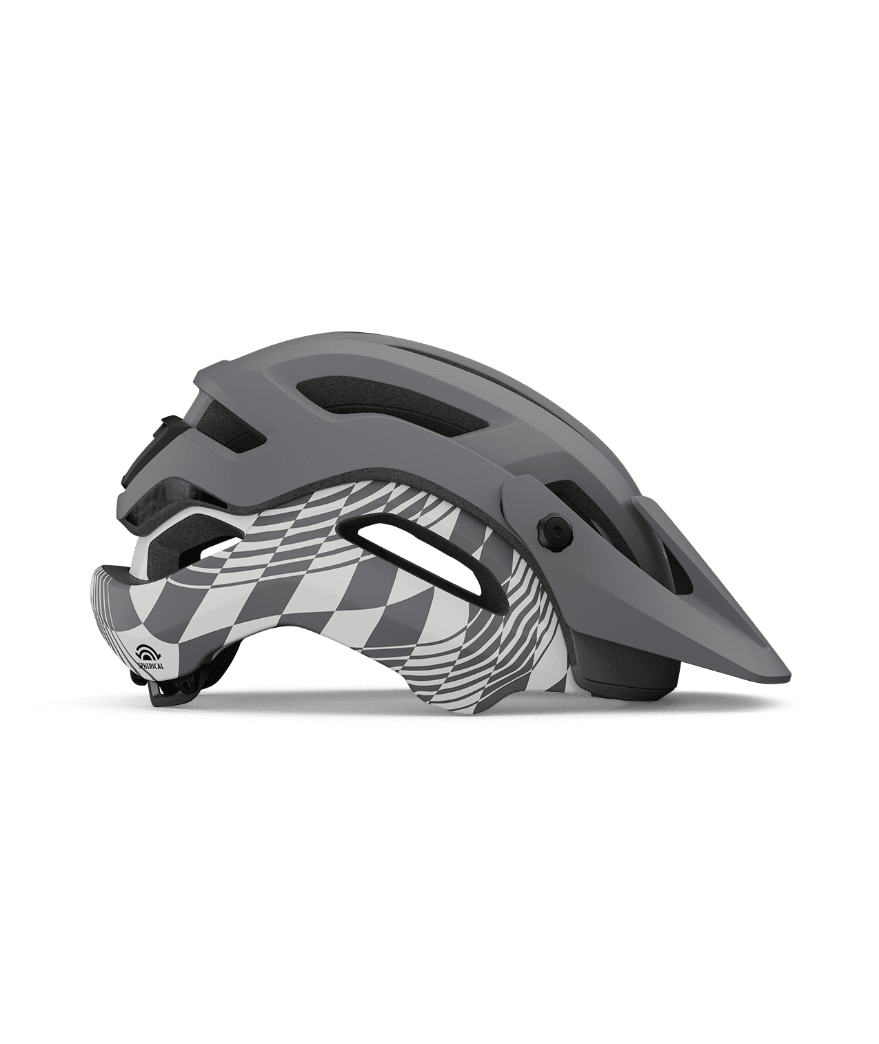 Giro Manifest Spherical Adult Dirt Bike Helmet - Matte Charcoal Rush - Size L (59–63 cm)