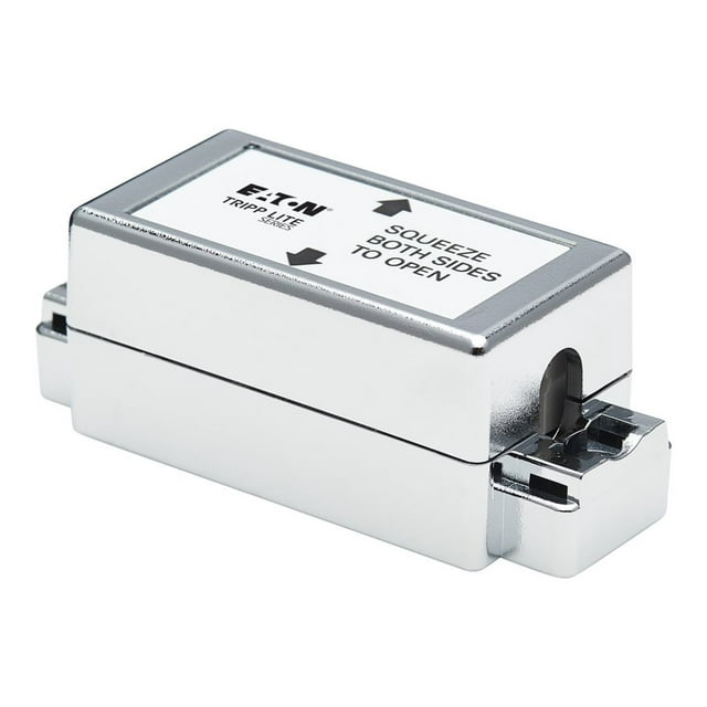 Eaton Tripp Lite Series Cat6 Cat5e 110 Style Punch Down Coupler Shielded Junction Box - Cable junction box - CAT 6 - STP - silver - TAA Compliant