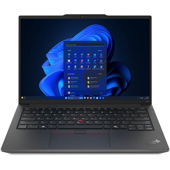 Lenovo ThinkPad E14 Gen 6 14" WUXGA Laptop, AMD Ryzen 5 7535U 2.9GHz, 8GB RAM, 256GB SSD, Windows 11 Pro, Black