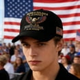 thumbnail image 2 of TOWED22 250 Anniversary USA Hat Adjustable 250 Year American Anniversary Hat USA Patriotic Caps Retro Embroidered Cap for Men Women A, 2 of 4