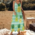 thumbnail image 2 of Lunarable Pineapple Sleeveless Dress for Women Clothing Female Women's Summer Skirt, 2 of 7
