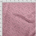 thumbnail image 3 of oneOone Viscose Jersey Medium Pink Fabric Geometric Texture Sewing Fabric By The Yard Printed Diy Clothing Sewing Supplies 60 Inch Wide, 3 of 5