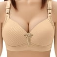 thumbnail image 2 of REORIAFEE Wireless Bras for Women Padded Plus Size Adjustable Straps No Underwire Push up Bralette Comfortable Bras 2XL-5XL, 2 of 8