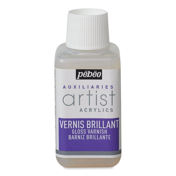 Pebeo Acrylic Polymer Varnish - Gloss, 250 ml bottle