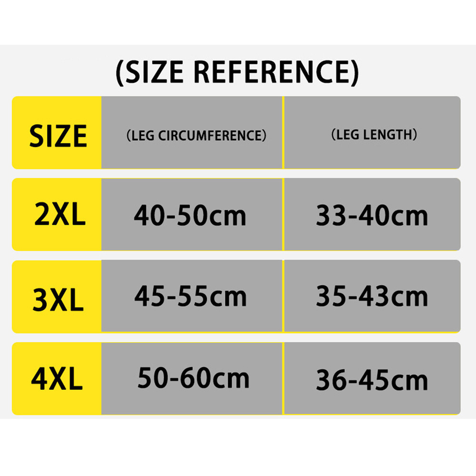 3 Pairs Unisex Plus Size Compression Socks Thigh High Socks(Multicolor ...