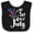 Black and White, variant on Inktastic My 1st 4th of July Fireworks Boys or Girls Baby Bib