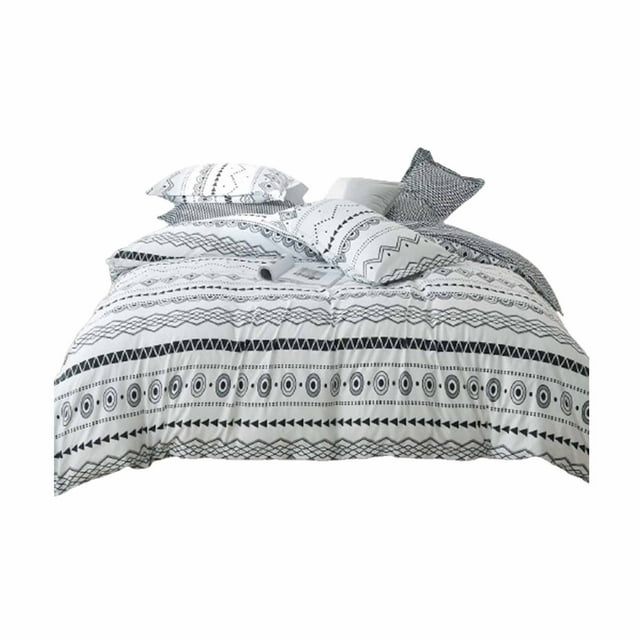 3-Piece Bedding Gift Set with Dense Floral Print | Sanding Home Textile Bed Sheets | Premium Cloth Style Bedroom Decor (3PC Set)