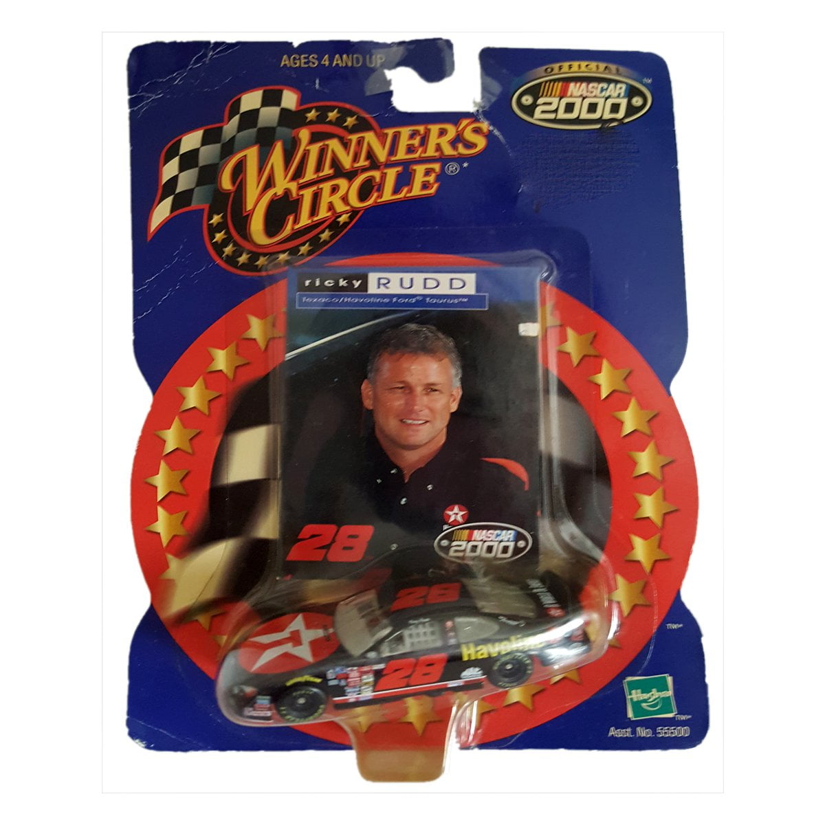 Miniature Nascar Action – Havoline #28 Ricky Rudd 2002 – 1/24 – Winners' Circle