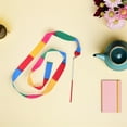 thumbnail image 4 of WRITWAA 12pcs Gymnastic Dance Ribbon Iron Yellow for Chinese Dance Practice, 4 of 8