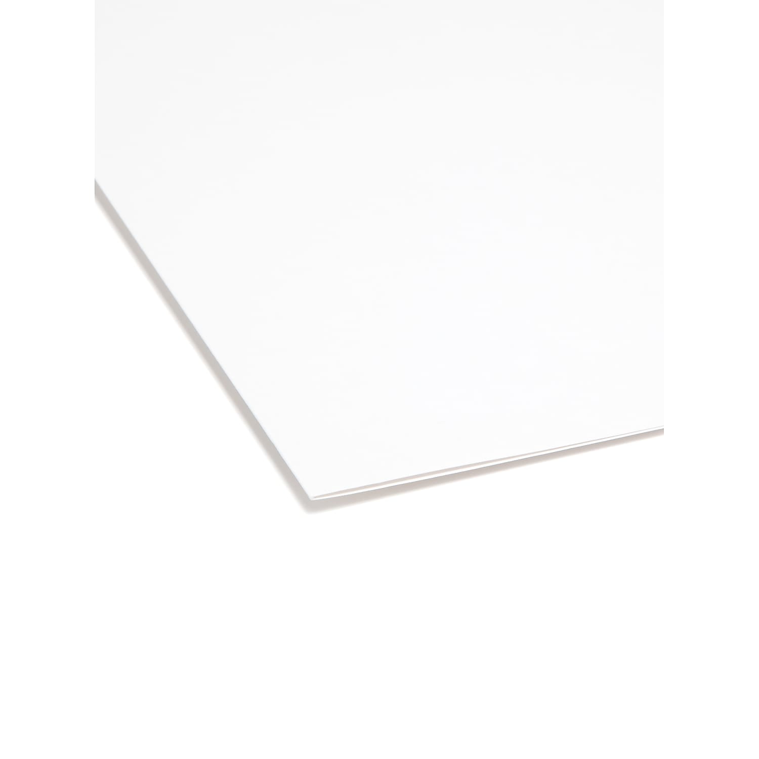 Smead 17834 File Folders, 1/3 Cut, Reinforced Top Tab, Legal, White, 100/Box