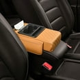 thumbnail image 4 of Universal Car Armrest Box Pad | 3-in-1 Tissue Box Holder, Elbow Cushion & Storage Organizer | Center Console Heightening Pad for Enhanced Comfort & Organization, 4 of 4