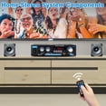 thumbnail image 4 of Amplificador de audio estéreo WOOPKER AK35 200W Bluetooth 5.0, 4 of 7