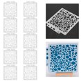 thumbnail image 4 of Pochoirs Réutilisables en Superposition, Pochoirs en Tissu pour Peinture, Diverses Formes de Modèles à Faire à la Main pour Amis, pour Timbres de Peinture, Scrapbooking, 4 of 7