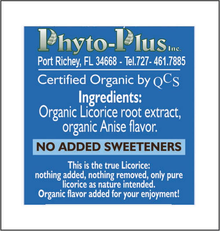 ZOT 100% pure Organic Licorice extr., with Anise flavor, 0.4 oz flip-top box, Set of 5