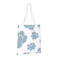 thumbnail image 2 of ZNDUO Canvas Tote Bag, Abstract Floral Patterns Pattern Reusable Grocery Bags for Shopping, Gym, School, Beach, 2 of 8
