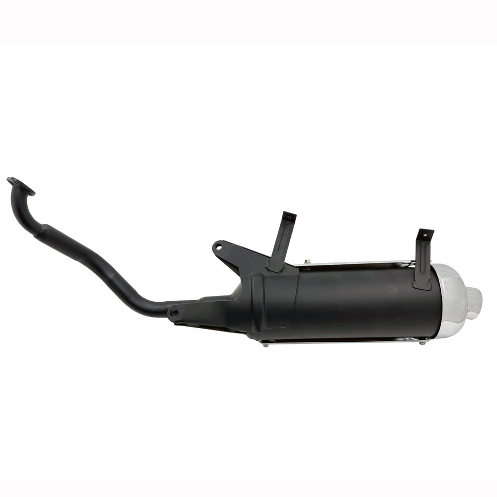MMG Motorcycle Exhaust Muffler, Standard OEM Replacement for 125cc 150cc 4-Stroke GY6 engines compatible with Tao Tao Powermax 150 PMX150