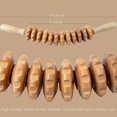 thumbnail image 3 of Rodillo de masaje Woodtherapy Cococar con 12 rodillos giratorios, 3 of 6