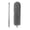 Gray, variant on LYCAQL Ceiling Fan Duster with Extension Pole Cobweb & Corner Brush Cleaning Kit for Cleaning Up to 100 Inch Long Handle Aluminum Telescoping Pole, Washable（Blue）