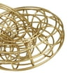 thumbnail image 5 of 12"W, 7"H Gold Metal Wire Chain Sculpture, by DecMode (2 Count), 5 of 8